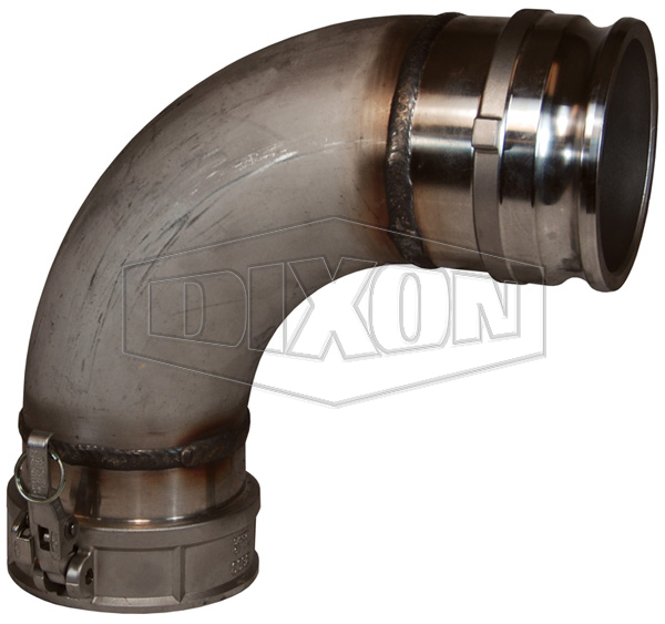 Dixon® Type DA 90° Elbow Adapter x Coupler